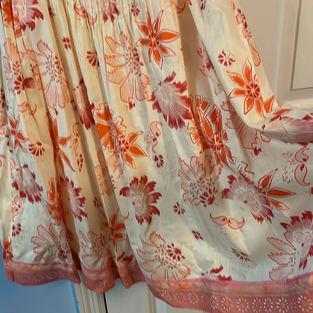 Gorgeous cotton dress with silk lining. Rebecca Taylor size 4 new without tags. - Picture 2 of 7